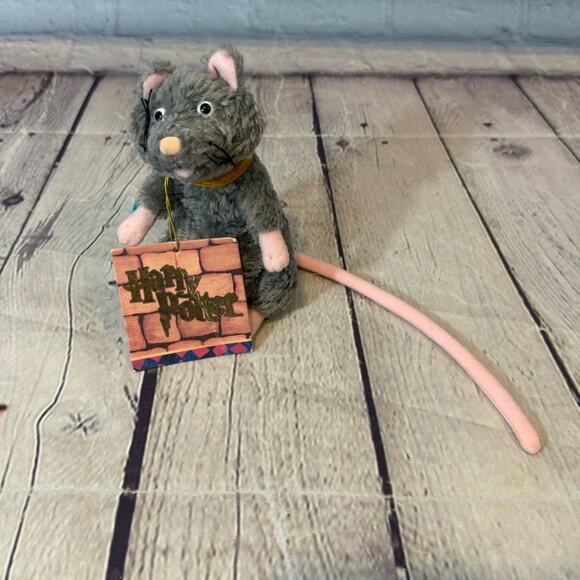 Harry Potter Scabbers Vintage Small Mouse Plush - Picture 1 of 3